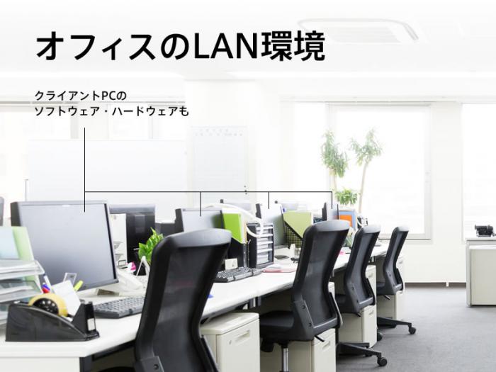 LAN環境の構築・ホスト・クライアントサポート